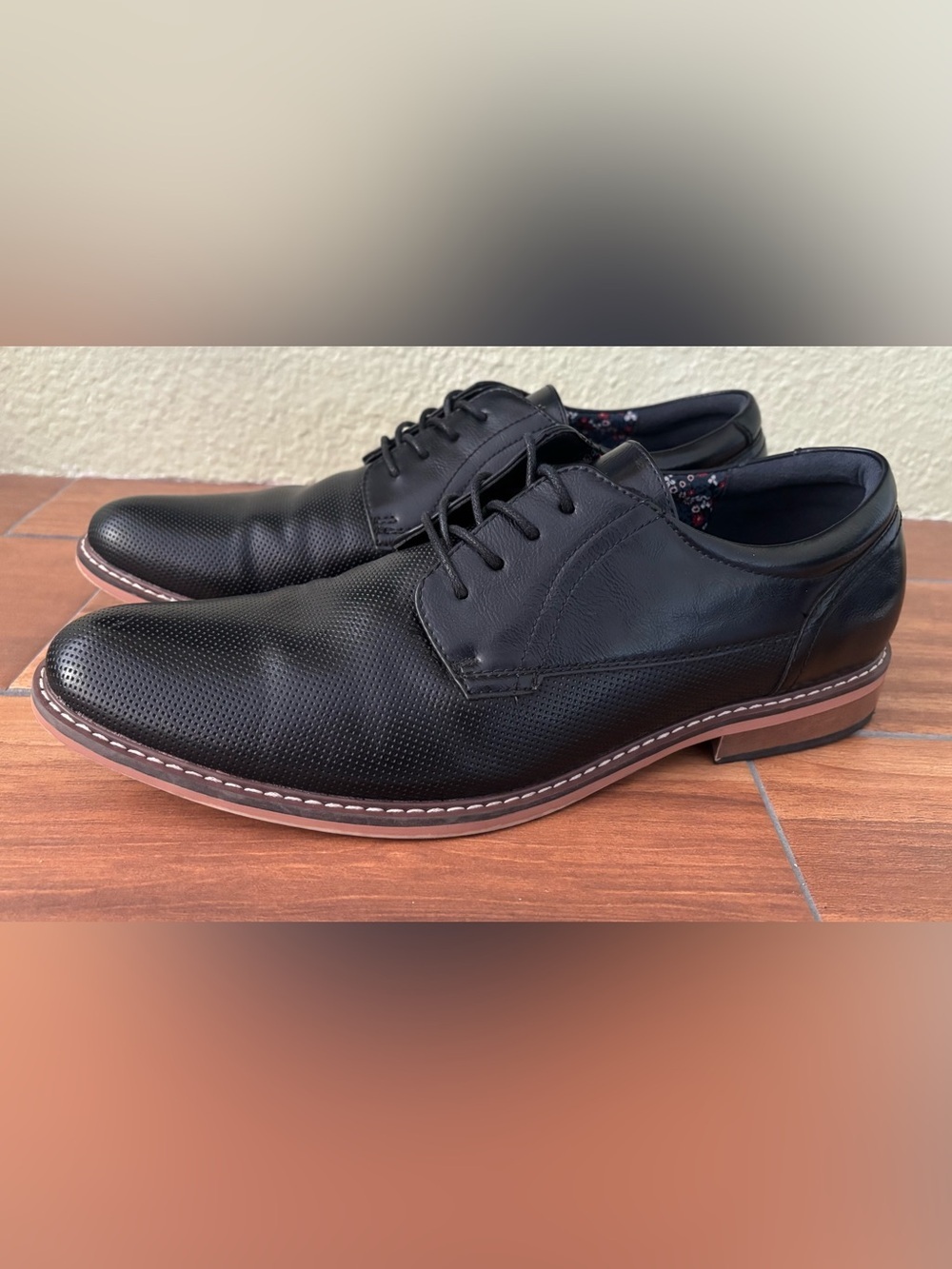 Steve  Madden Black Ajapp Oxford - Madden by Steve Madden  Size. 13